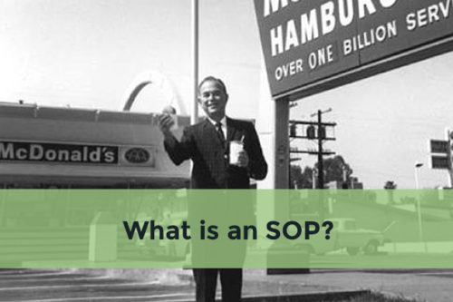 What is an SOP?